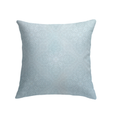 Close-up of the intricate dragonfly design on the Dragonfly Dreams Pillow.